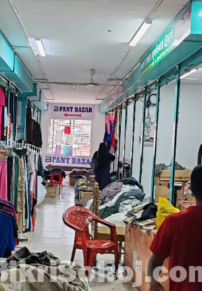 কাপুড়ের দোকান বিক্রি হবে